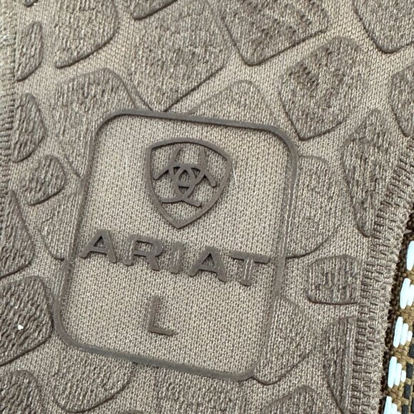 Ariat Womens Brown Wool-Blend Slippers W/ Faux Fur Lining Size L (8.5-9) - Picture 9 of 9